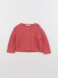 Boutchou - gilet rose - 6 mois