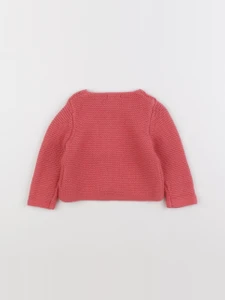 Boutchou - gilet rose - 6 mois