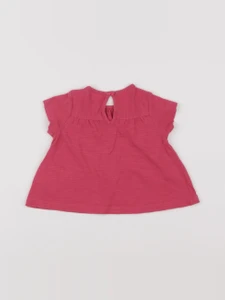 Boutchou - tee-shirt rose - 6 mois