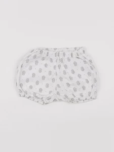 Petit Bateau - bloomer blanc - 12 mois