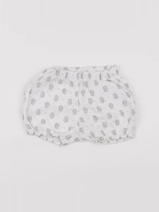 Petit Bateau - bloomer blanc - 12 mois