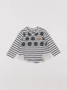 IKKS - tee-shirt gris - 12 mois