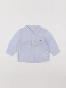 Tape à l'oeil - chemise bleu - 12 mois