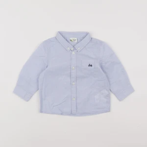 Tape à l'oeil - chemise bleu - 12 mois