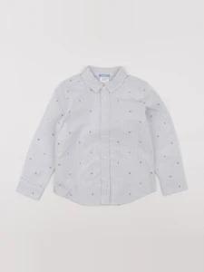 Jacadi - chemise bleu - 4 ans