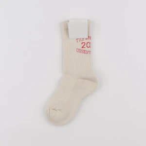 The animals observatory - Chaussettes Worm Blanc - 2/4 ans