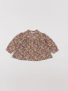 Boutchou - blouse multicolore - 6 mois