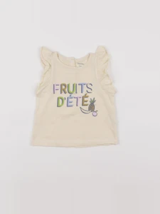 Boutchou - tee-shirt jaune - 9 mois