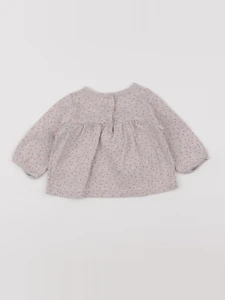 Petit Bateau - tee-shirt beige - 6 mois