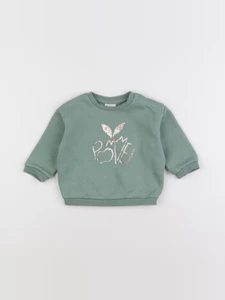 Tape à l'oeil - sweat vert - 9 mois