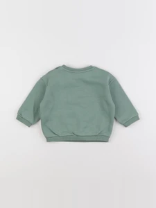 Tape à l'oeil - sweat vert - 9 mois