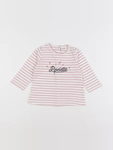 Tape à l'oeil - tee-shirt rose - 12 mois