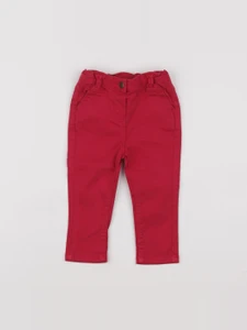 Tape à l'oeil - pantalon rouge - 9 mois