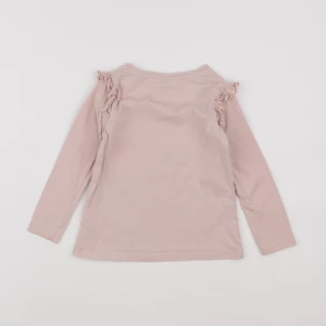 Vertbaudet - tee-shirt rose - 4 ans