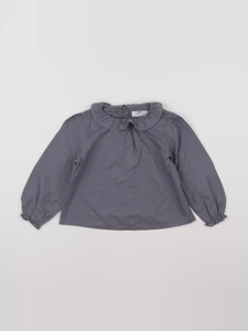 Cyrillus - blouse gris, argent - 36 mois