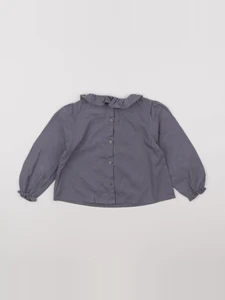 Cyrillus - blouse gris, argent - 36 mois