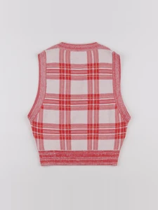 The animals observatory - Pull Sans Manche Bat Rouge - 4 ans