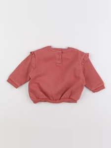 Tape à l'oeil - sweat rose - 9 mois