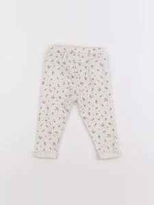 Tape à l'oeil - legging blanc - 9 mois