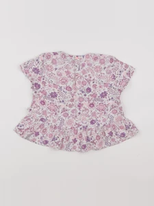 IKKS - blouse blanc, rose - 6 ans