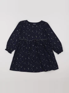Vertbaudet - robe bleu, or - 6 ans