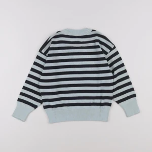 The animals observatory - Pull Stripes Bull Bleu - 10 ans