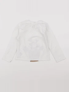 Vertbaudet - tee-shirt blanc, or - 36 mois