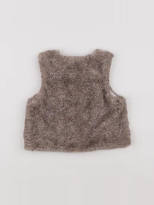 Vertbaudet - gilet marron - 3 ans