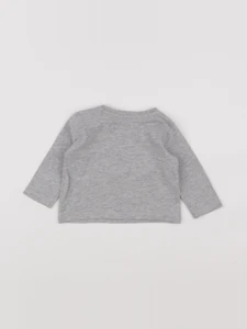 Boutchou - tee-shirt gris - 6 mois