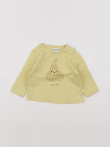Tape à l'oeil - tee-shirt jaune - 6 mois