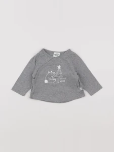 Tape à l'oeil - tee-shirt gris - 3 mois