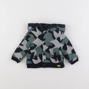 Noppies - veste doublé bleu, vert - 3 mois