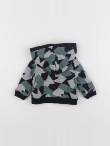 Noppies - veste doublé bleu, vert - 3 mois