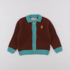 The animals observatory - Gilet Toucan Marron - 12 mois