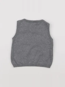 H&M - pull gris - 9/12 mois