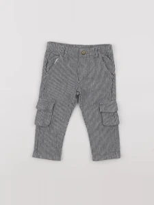 Boutchou - pantalon bleu - 9 mois