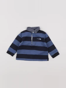 Boutchou - polo bleu - 6 mois