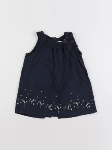 IKKS - robe bleu - 12 mois