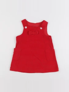 Jacadi - robe rouge - 12 mois