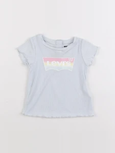 Levi's - tee-shirt bleu - 9 mois