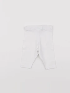 H&M - legging blanc - 0/1 mois