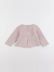 Boutchou - gilet rose - 12 mois