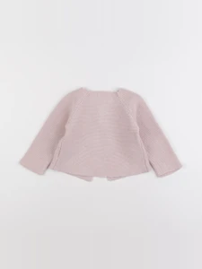 Boutchou - gilet rose - 12 mois