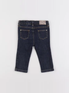Petit Bateau - jean bleu - 6 mois