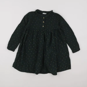 Vertbaudet - robe vert - 5 ans