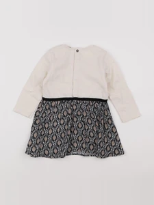 IKKS - robe blanc - 2 ans