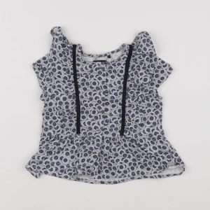 IKKS - blouse blanc, bleu - 4 ans
