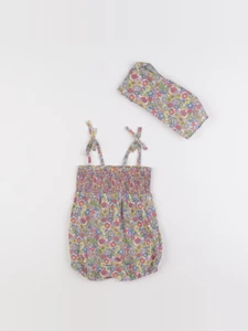 Boutchou - combinaison multicolore - 6 mois