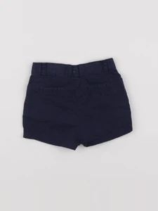 Gocco - short bleu - 6/9 mois