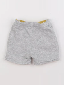 IKKS - short réversible jaune, gris - 12 mois